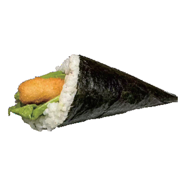 LANGOSTINO FRITO AGUACATE TOBIKO